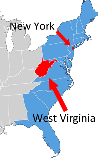 ESL Vocab - West Virginia